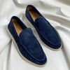 Deneb™ - Elegante loafers i ruskind
