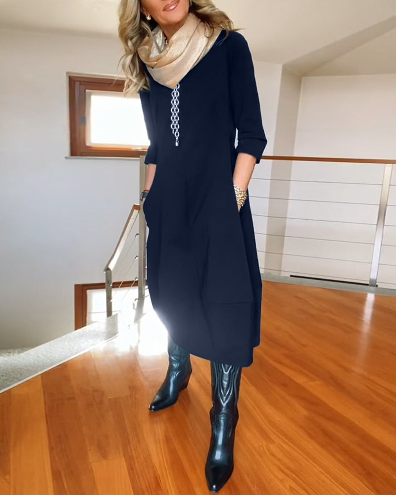 Ina™- Elegant og komfortabel kjole