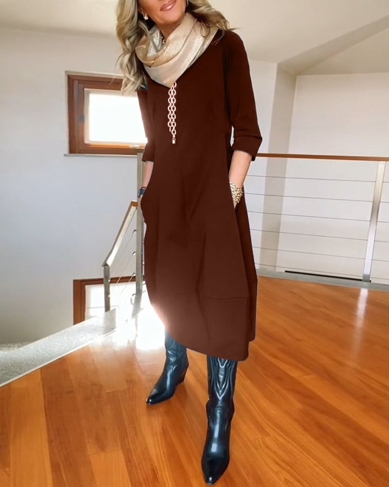 Ina™- Elegant og komfortabel kjole