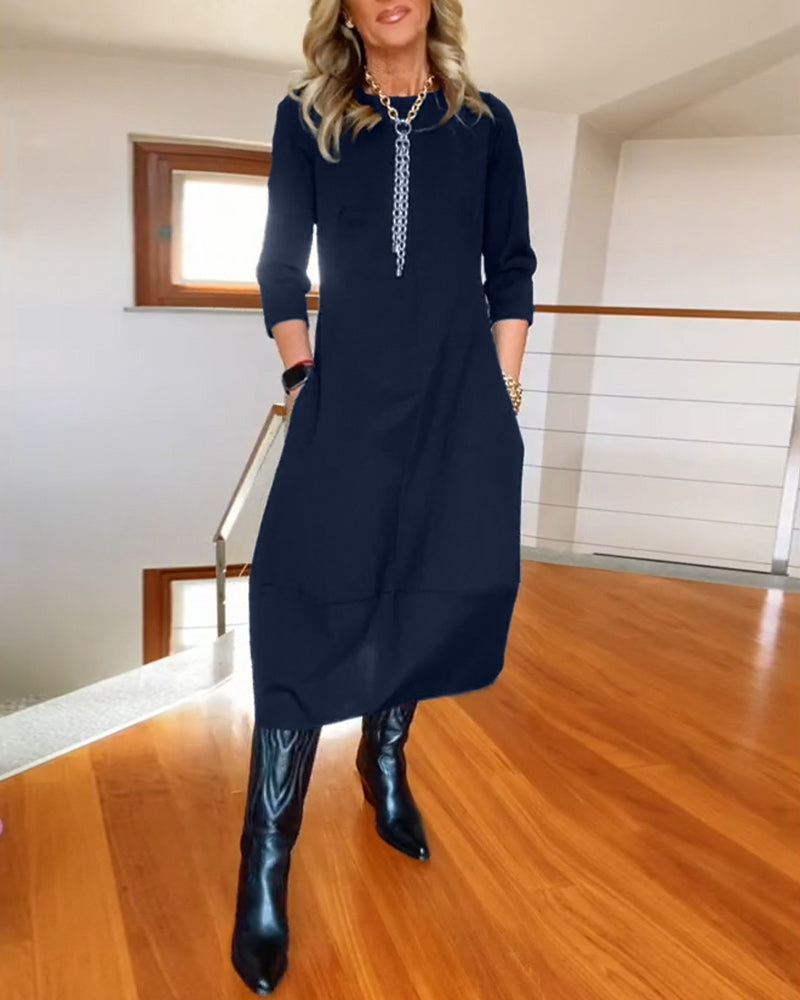 Ina™- Elegant og komfortabel kjole