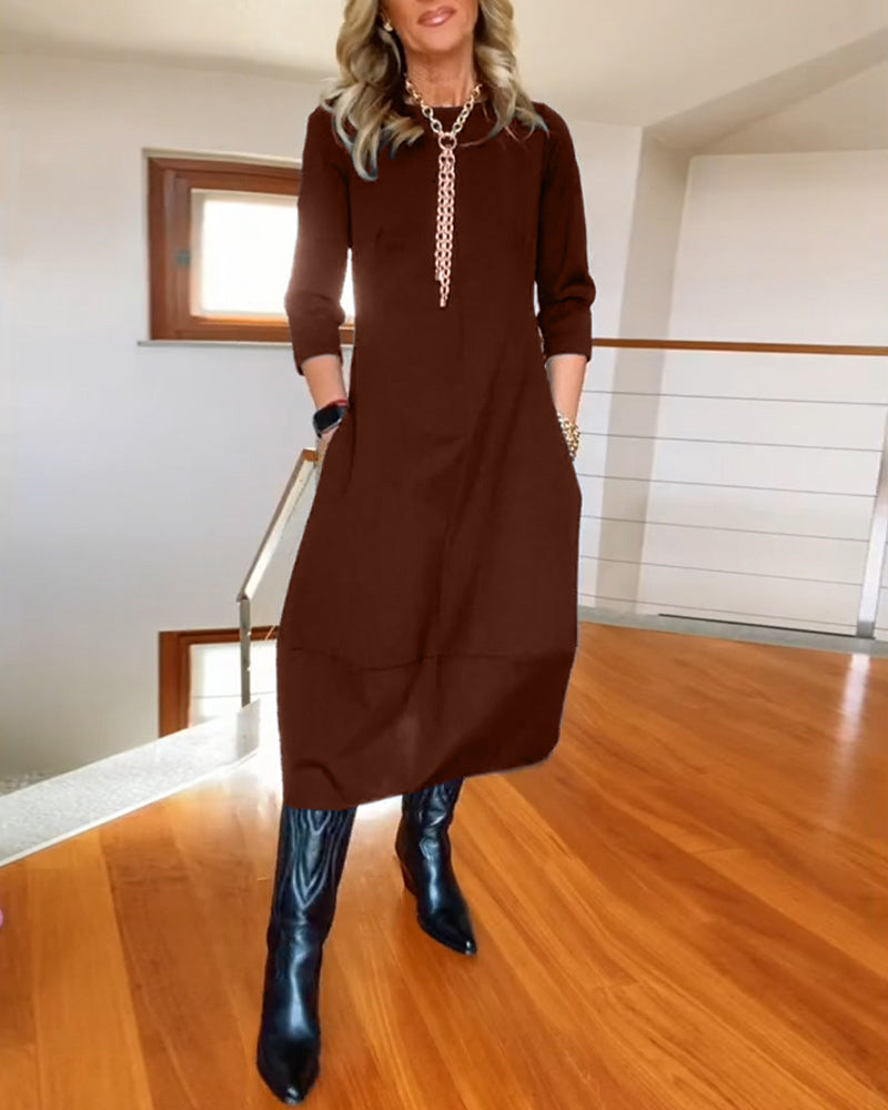 Ina™- Elegant og komfortabel kjole