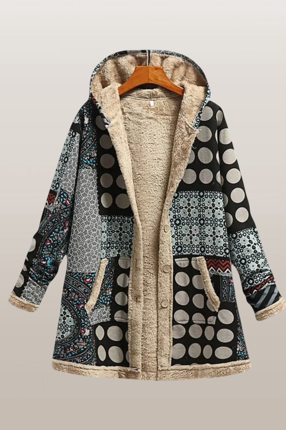Elie™ -Varm og myk parkas med fôr