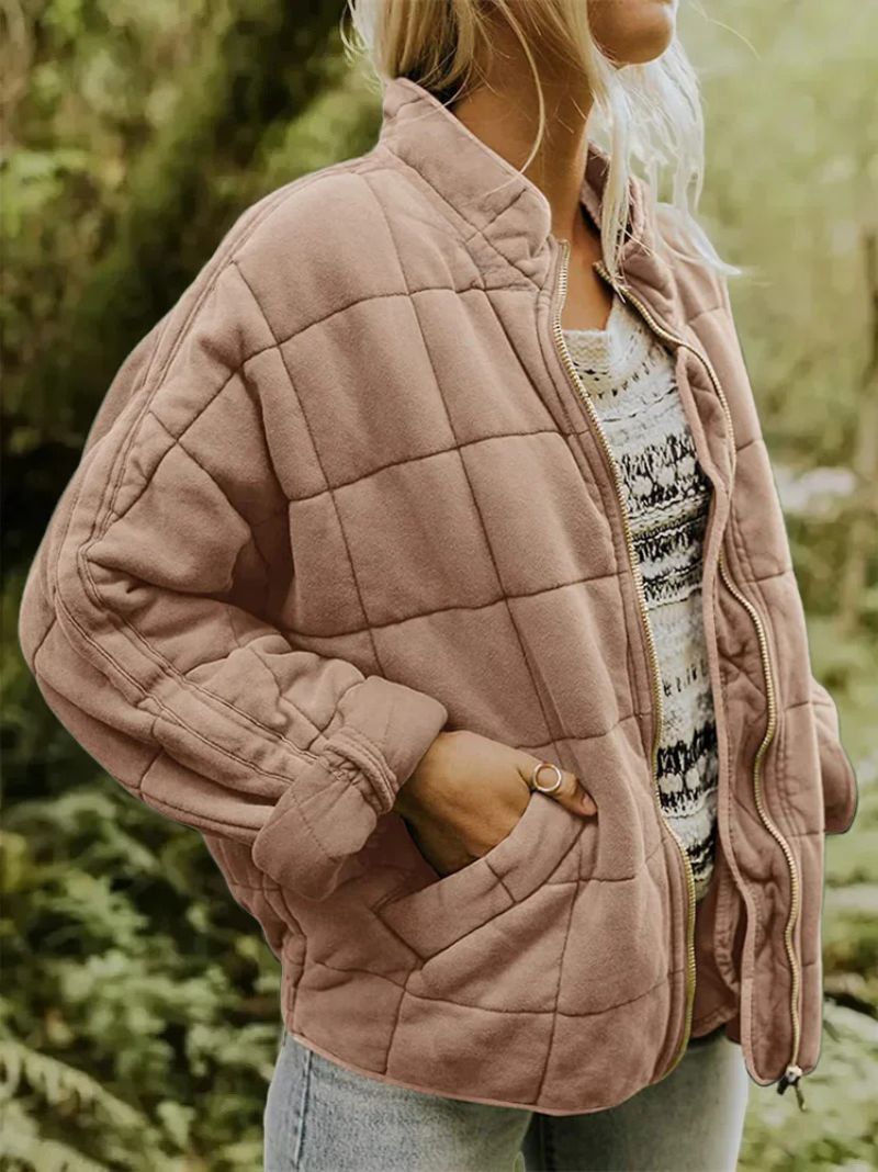 Josette™ - Fôret jakke med elegant oversized-look