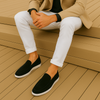 Deneb™ - Elegante loafers i ruskind
