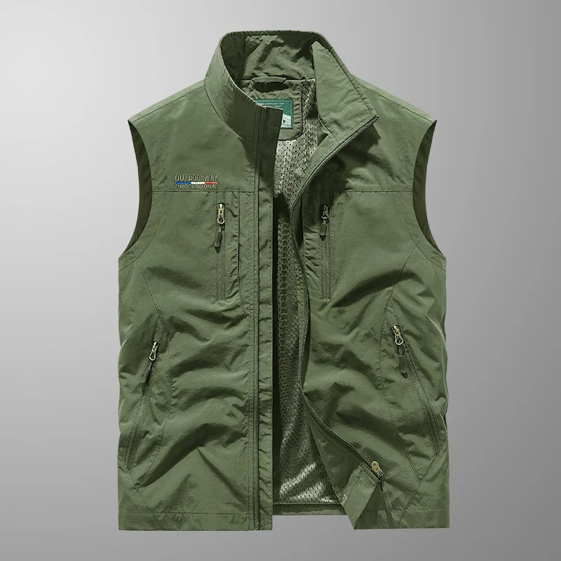 Cisse™ - Multi-lomme Klassisk Cargo Vest