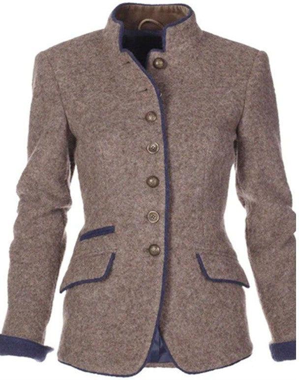 Dina™ - Elegant jakke med lange ermer