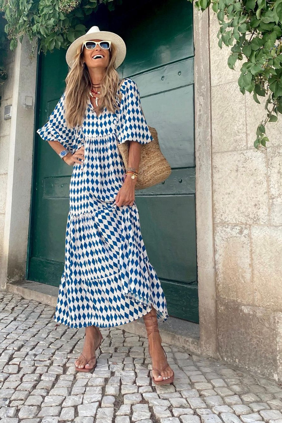 Chloé™ - Sofistikert sommerkjole