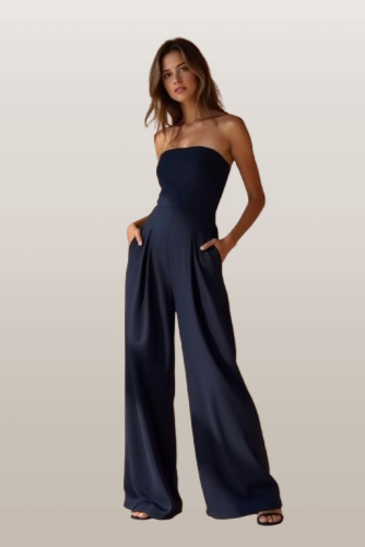 Celina™ - Stilig stroppeløs jumpsuit